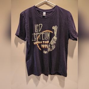 Vintage Led Zeppelin 1971 Tour Shirt.